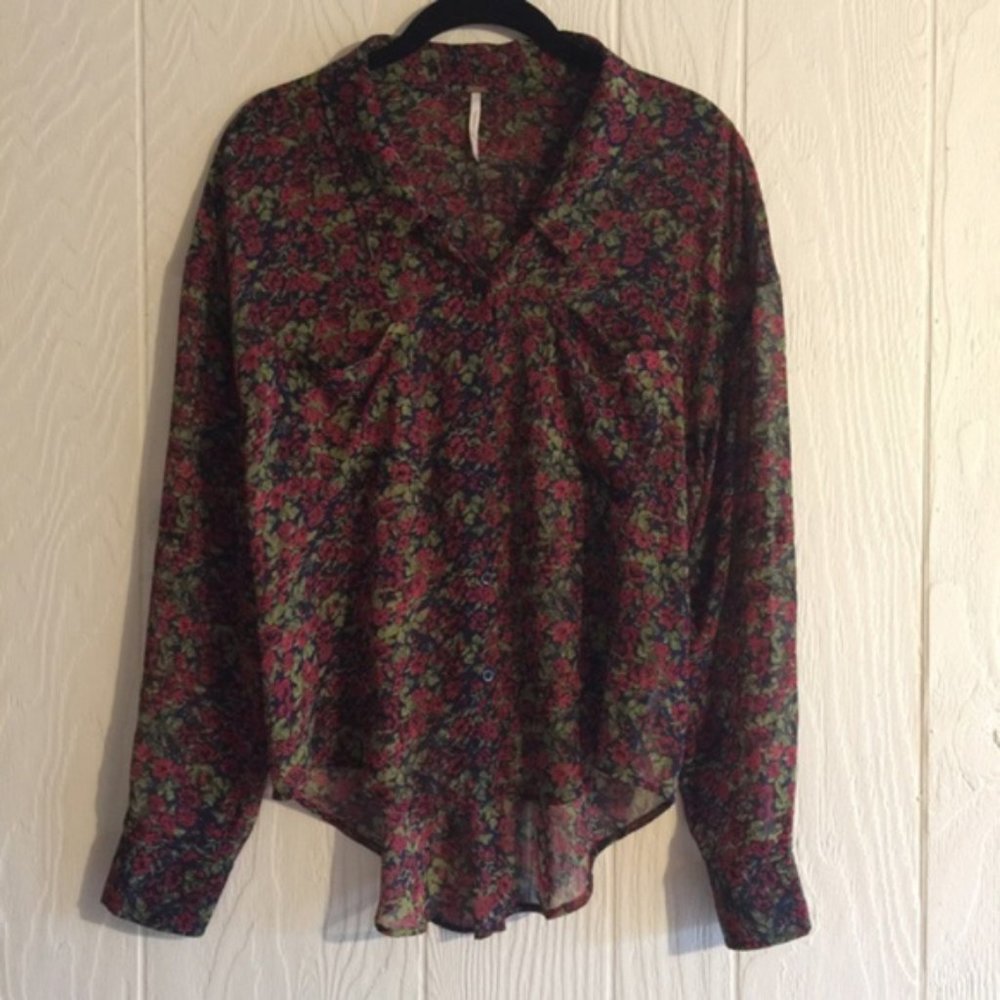 Free People Blouse Y2K